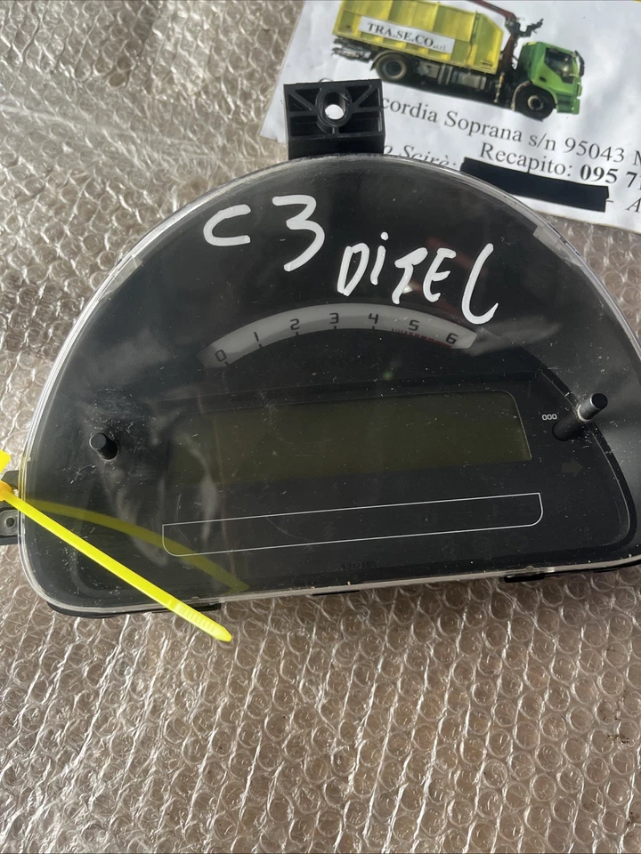 Quadro Strumenti Contachilometri Tachimetro JOHNSON CONTROLS 21678720-4 CITROEN - Immagine 2 di 4