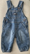 OshKosh B'gosh Blue Denim Overalls for Baby - size 6M - New Without Tags