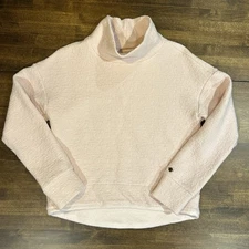 Calia Carrie Underwood Cloud Extended Neck Sweatshirt Pullover Small Peach