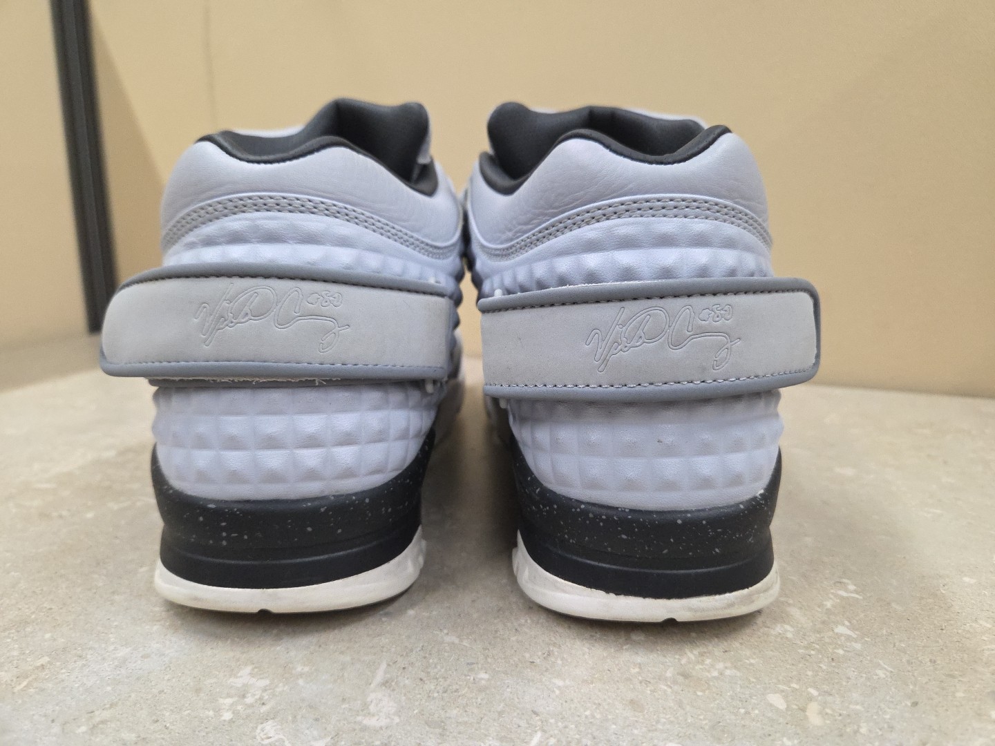 SAOLA Taglia 10 5 Nike Air TR Cruz 2015 Victor Cross Trainer grigio lupo 777535 001 rare