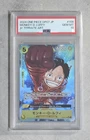 Luffy SR OP07-109 Parallel 500 Years in Future ONE PIECE Card Japanese PSA 10