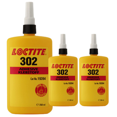 LOCTITE AA 302 - Strukturklebstoff UV aushärtend, Lichthärtend 3 x 250ml