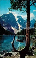 Alberta  Moraine Lake near Lake Louise Banff ...