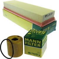 Mann Inspektionspaket FüR Peugeot 206 SchräGheck 1.4I 1.4 16V 206+ CitroëN C4 I