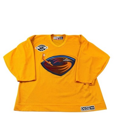 Vintage Atlanta Thrashers CCM Center Ice NHL Hockey Jersey Size