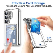 For Samsung Galaxy S26 S26+ Case Clear Shockproof Ultra Thin Protective Cover