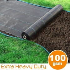 10M - 50M Long Heavy Duty Weed Control Fabric Landscape Membrane Ground Cover UK