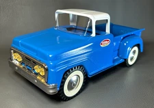 VINTAGE TONKA PICKUP TRUCK   13 IN.  PRESSED STEEL    RESTORATION - READ