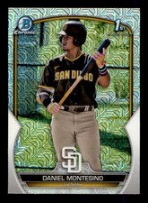 2023 Bowman #BCP-114 Daniel Montesino Chrome Prospects Mojo Refractors