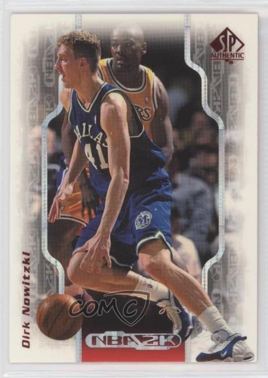 1998-99 SP Authentic NBA 2K Dirk Nowitzki #2K9 Rookie RC HOF