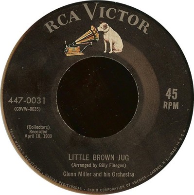 Glenn Miller And His Orchestra - Little Brown Jug / Adios (7'')