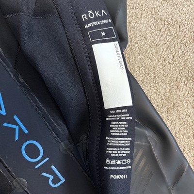 ROKA Maverick Comp II Wetsuit Men's MT Medium Tall Triathlon MSRP