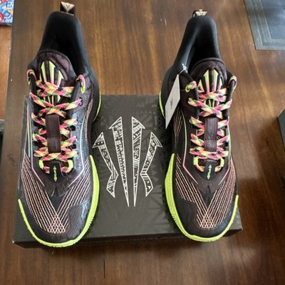 ANTA Kai 1 Speed Colorblock Black Brown Yellow Low Top 8125B1128S-8 Men