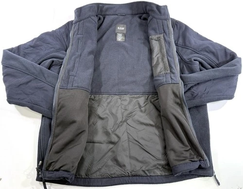 NWOT LARGE TALL 5.11 TACTICAL MENS TACTICAL FLEECE JACKET DARK NAVY 78026 image 2