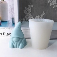 Schneemann Harz Resin Silikonform Epoxidform Epoxidharz Kerzenform GießForm