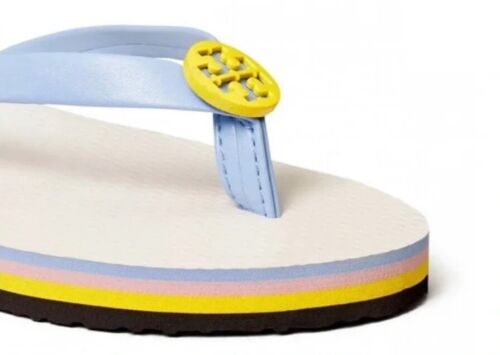 New Tory Burch Mini Minnie Flip Flops- Size 7 - Picture 2 of 7