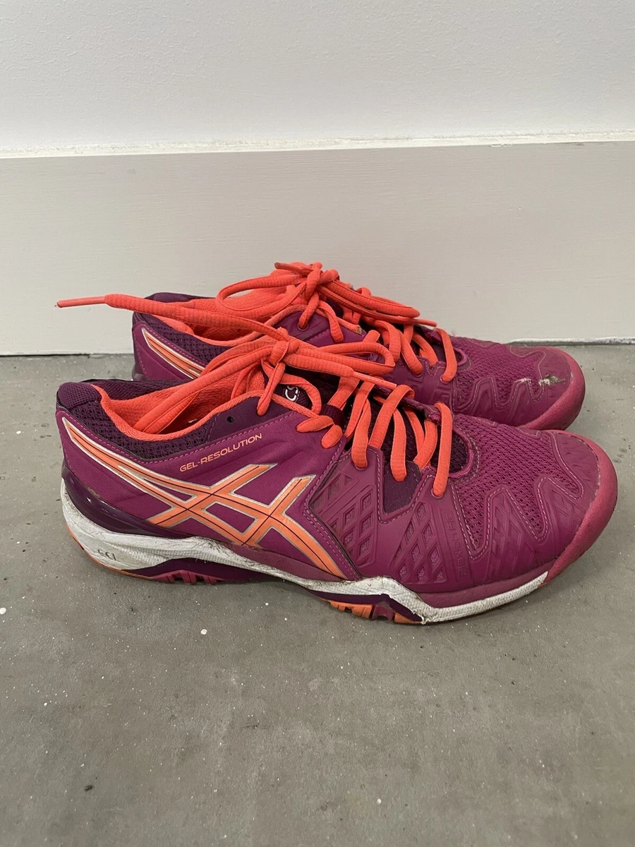 Asics 398 gel resolution clearance 6 women's tennis shoes