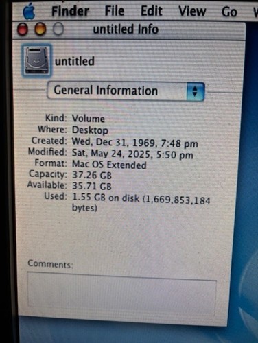 Eccellente Vintage Powermac G3 300MHz Blu e Bianco 384mb Ram, 40GB HD OS X 10.1.4 - Foto 5 di 13