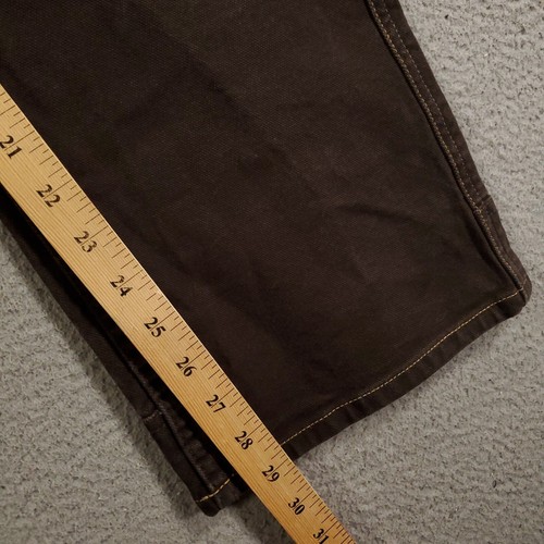 Dovetail Workwear Pants Women 14 32 Brown Britt Utility Canvas Cargo Double Knee - Picture 6 of 15