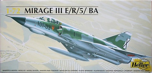 Heller 1/72 AMD Mirage IIIE/R/5BA - 1999 #80323 - Sin caja - Picture 1 of 4