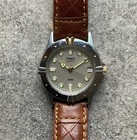 Vintage Timex Womens Watch 30mm Silver Tone Case Mercedes Hour Hand A3