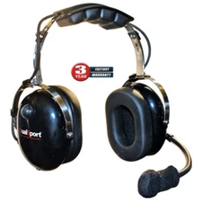 DualSport High-Noise Headset Replacement for Klein K-Cord and QD Radio Adapters