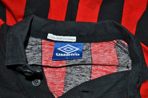 MANCHESTER UNITED 1990`S FOOTBALL COTTON TOP UMBRO SIZE S ADULT - Bild 5 von 7