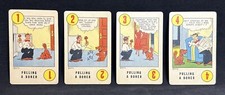 VINTAGE 1941 BLONDIE COMIC STRIP-Pulling A Boner-PLAYING CARDS-SET OF 4