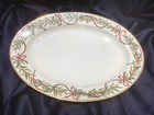 QUEENSBERRY ROYAL GALLERY OVAL SERVING PLATTER CHRISTMAS CHINA R.H.MACY — photo 1