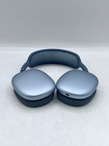 AirPods Max USB-C Blue w/ Smart Case - Excellent Condition Authentic - Zdjęcie 4 z 9