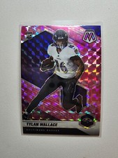 2021 Tylan Wallace Mosaic Football Rookie Pink Camo Prizm #326