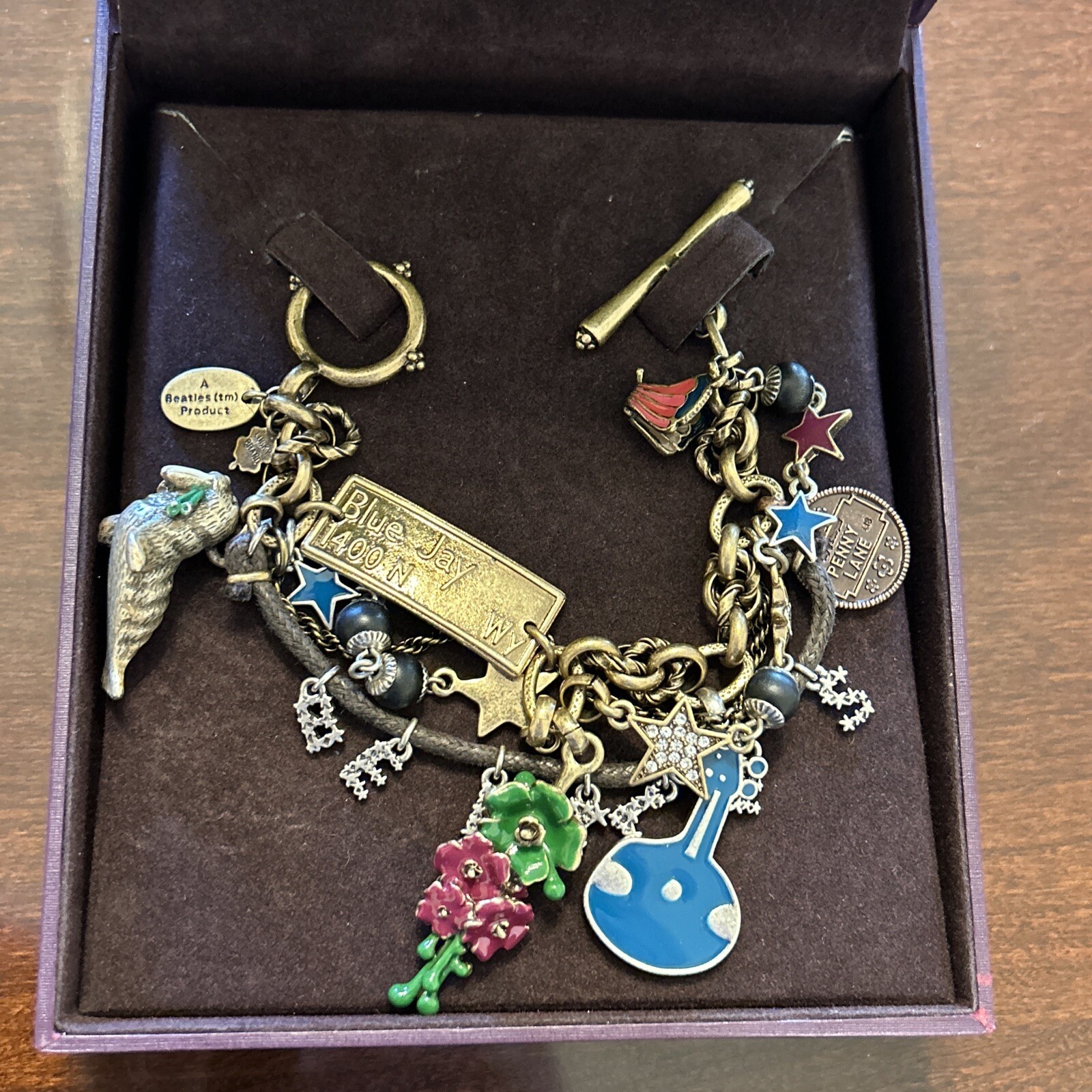 Lucky Brand The Beatles Charm Bracelet, Penny Lane, BNIB eBay
