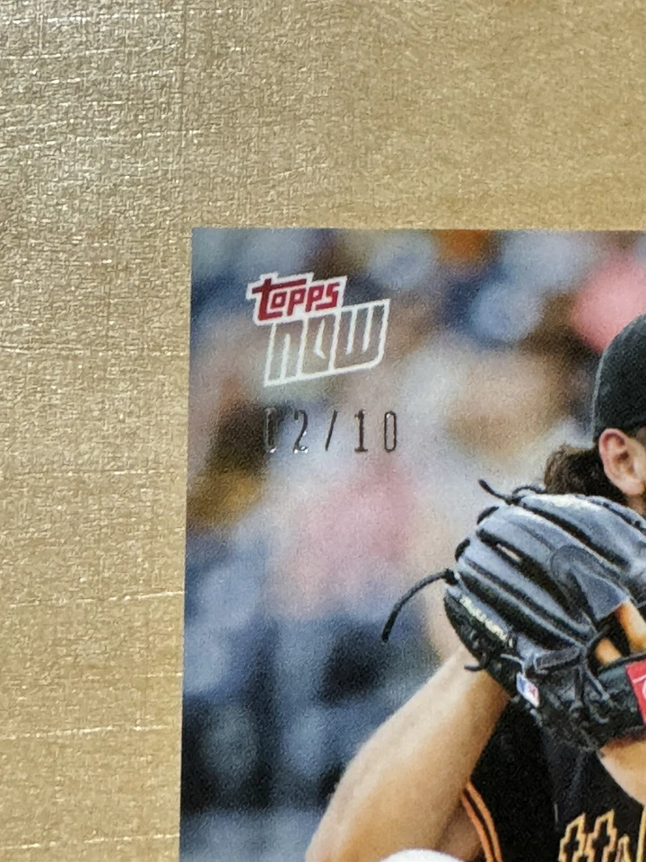 2024 MLB Topps NOW 258 JARED JONES PITTSBURGH PIRATES ROOKIE RC RED 2/10 - Image 2 of 2