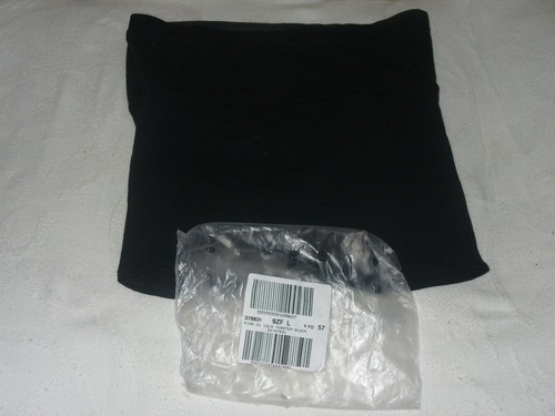 Top de tubo de algodón sin costuras rosa de Victoria's Secret, negro, grande NUEVO - Imagen 5 de 5