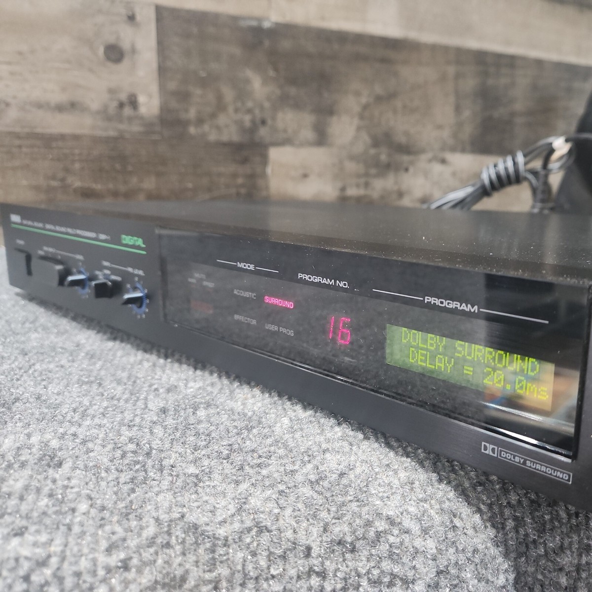 Yamaha DSP-1 Natural Sound Digital Sound Field Processor Tested