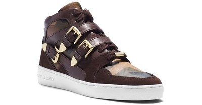 michael kors olive green sneakers