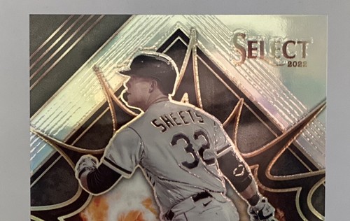 2022 PANINI SELECT BASEBALL GAVIN SHEETS ROOKIE EXPLOSION HOLO RARE CASE HIT SSP - Picture 3 of 6