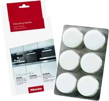 Miele Descaling Tablets for Coffee Machines, Steam Ovens, Ranges, 6.