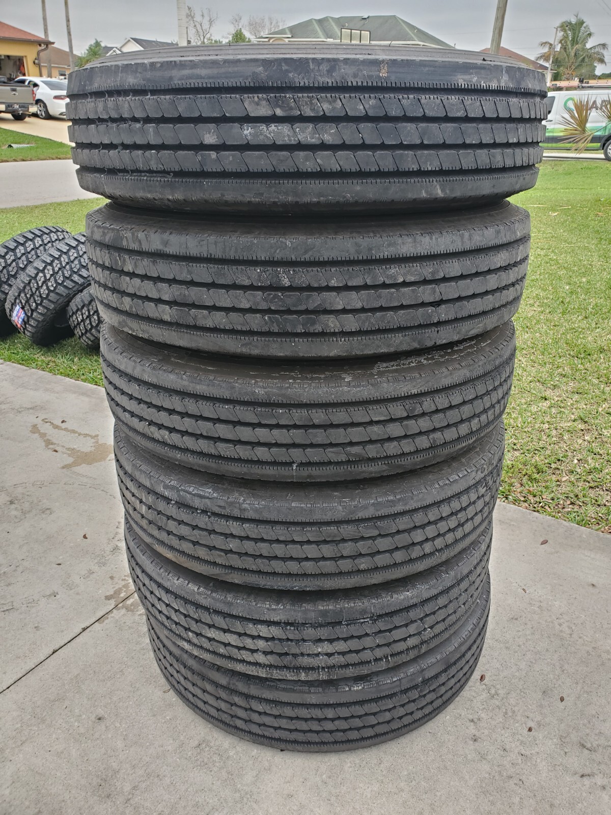 (6) 255/80r22.5 Michelin XRV R.V. Tires 255 80 22.5 Motorhome RV eBay