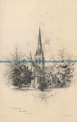 R663341 Chichester Cathedral from N. E. Moore and Wingham. George Fossick