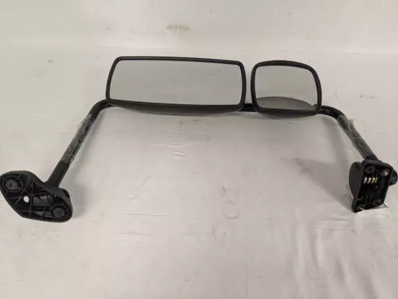 Damaged Freightliner M2 RH Outer Manual Black Mirror - P/N A22 