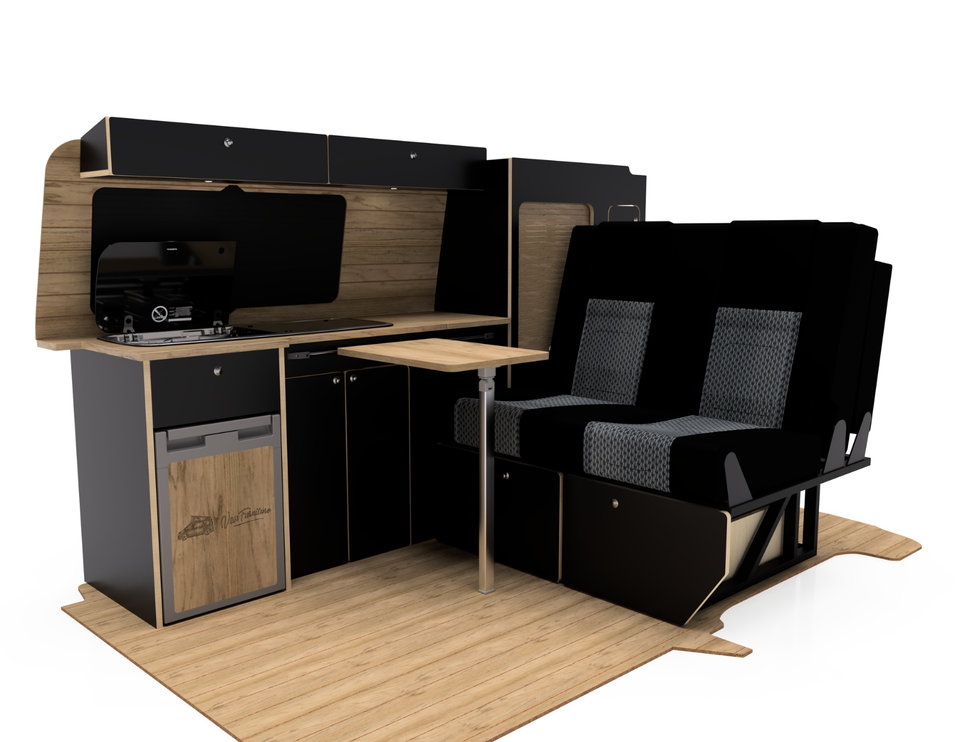 Van Ribs VW T5 T6 Camper Van Side Kitchen & Altair RIB 112 Fixed Bed Bundle | eBay