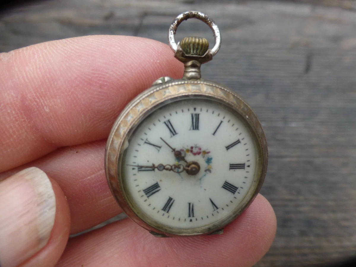 Silver pocket deals watches ebay
