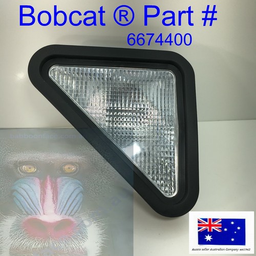 fits Bobcat Cab Front Headlight Set Pair S100 S130 S150 S160 S175 S185 S205 S220 - Picture 6 of 11