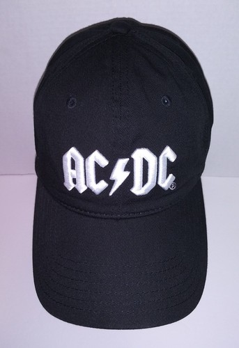 AC/DC Rock Band Logo Baseball Style 