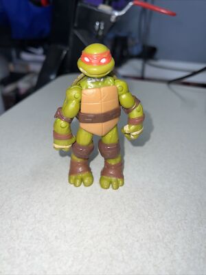 Teenage Mutant Ninja Turtles Figure 2012 Viacom Playmates Michealangelo 4 in%