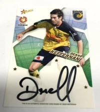 2007-08 SELECT A-LEAGUE CARD SIGNATURE CARD A2 DEAN HEFFERNAN-CENTRAL COAST