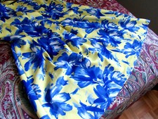 NWT Madison Leigh Yellow Blue Belted Dress Pus size 18W