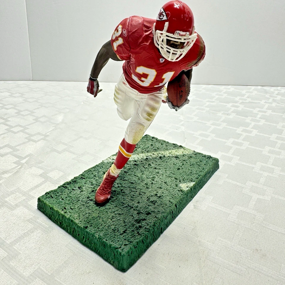 Figura de acción Priest Holmes 2 Kansas City Chiefs McFarlane 2004 serie 9 Foto 2 de 4