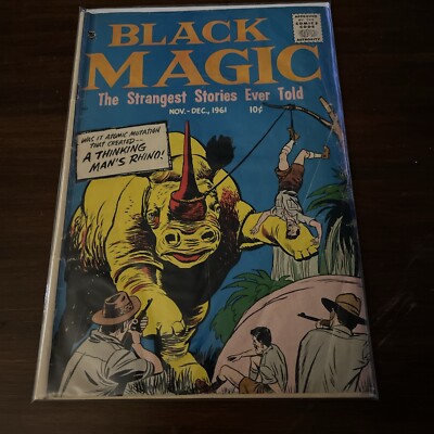 Black Magic  vol 8 #5  last issue Vg Torture Issue